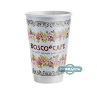 Бумажный одноразовый стаканчик BOSCO CAFE
