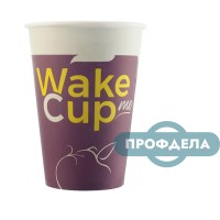 Бумажный одноразовый стаканчик WakeMeCup