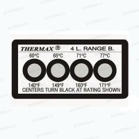 Наклейка-термоиндикатор Thermax-4