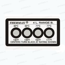 Наклейка-термоиндикатор Thermax-4