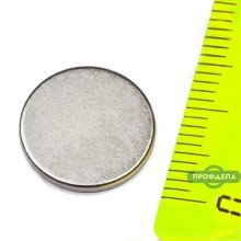 Неодимовый магнитный диск 14x1,5 мм