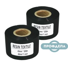 Текстильный риббон Jumbo 40 мм*300 м Resin Premium + Textile
