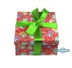 Бумага упаковочная Optima Почта Деда Мороза, разноцветная, (в рулоне, 70 х 100 см)