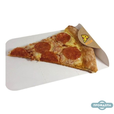 Держатель для куска пиццы, пирога прямоугольный (50 шт. в упаковке)
